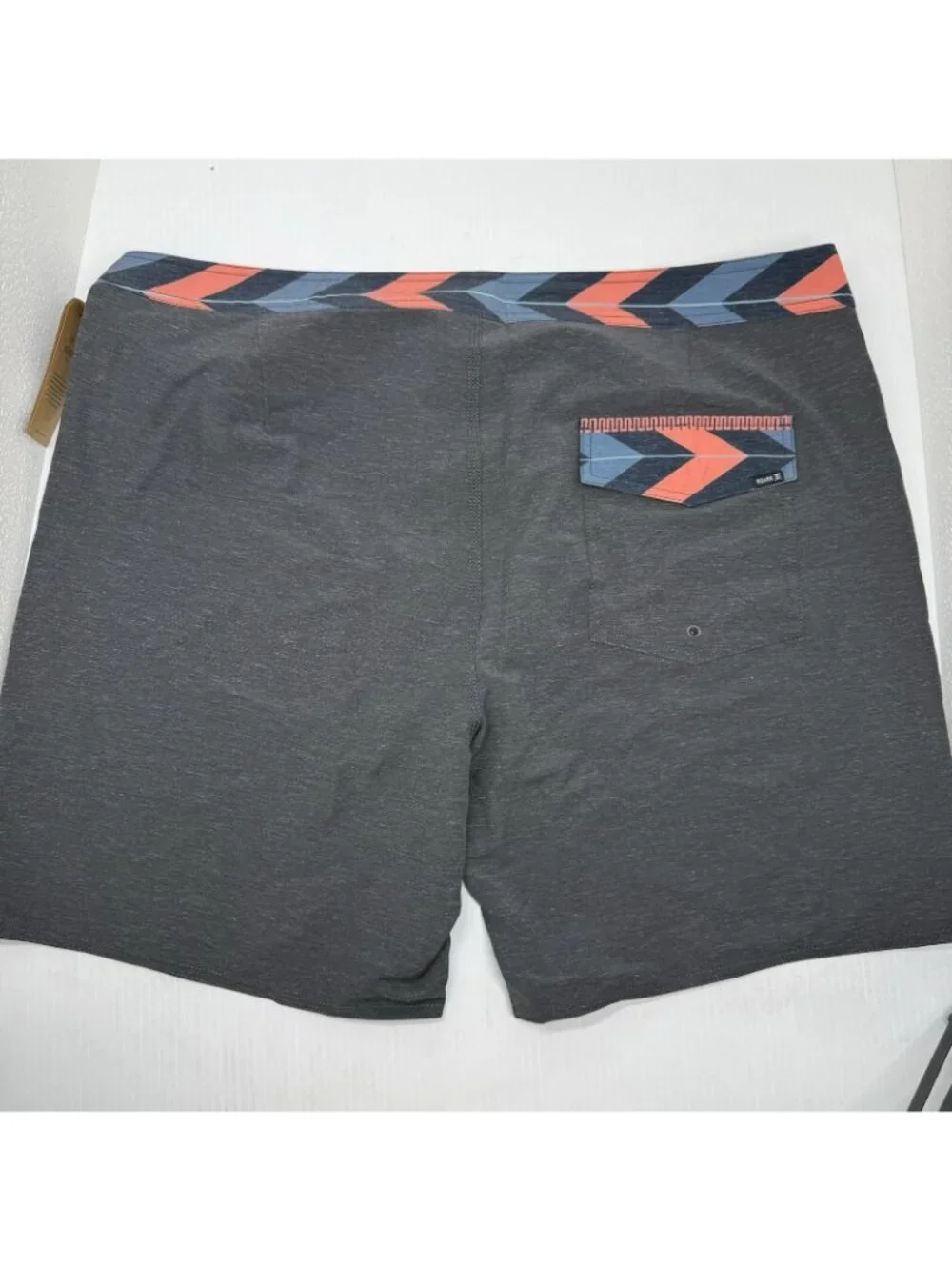 Roark Passage Hemp Boardshorts Mens Size 40 Gray NWT Surf Swim Beach 18in Travel